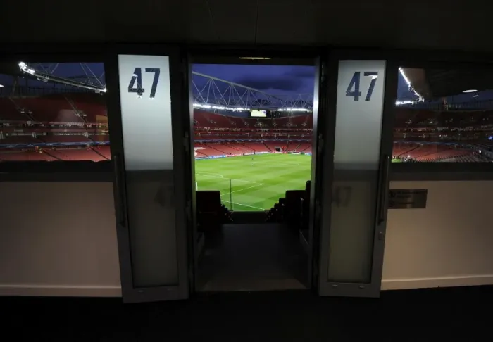 Framed Print : Club Level. Arsenal 1: 3 AS Monaco. UEFA Champions League. Emirates Stadium, 25 / 2 / 15 Framed Print : Club Level. Arsenal 1: 3 AS Monaco. UEFA Champions League. Emirates Stadium, 25 / 2 / 15
