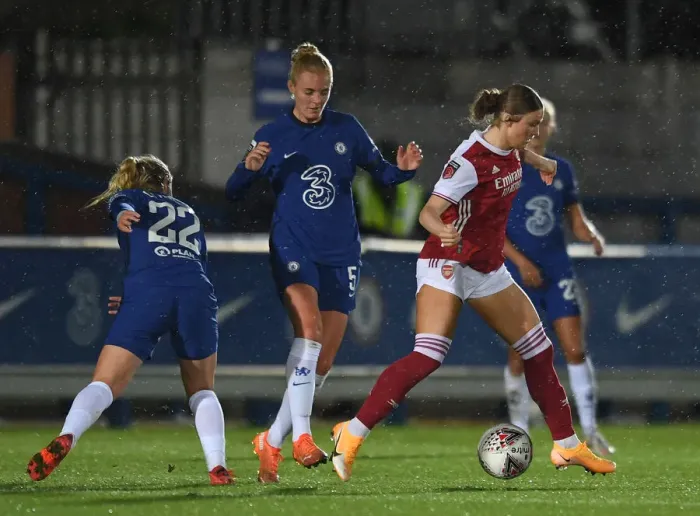 Framed Print : Continental Cup Showdown: Chelsea Women vs Arsenal Women Framed Print : Continental Cup Showdown: Chelsea Women vs Arsenal Women