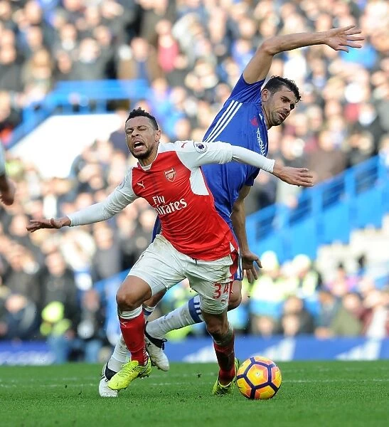 Coquelin vs Costa: Battle at Stamford Bridge - Premier League Clash between Chelsea and Arsenal