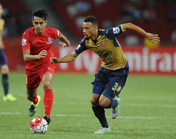 Coquelin vs. Sulaiman: Arsenal Star Clashes with Singapore Midfielder in Barclays Asia Trophy