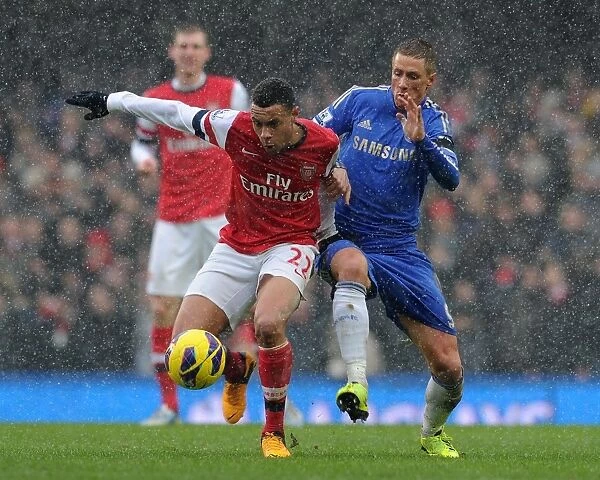 Coquelin vs. Torres: A Premier League Battle at Stamford Bridge (2012-13)