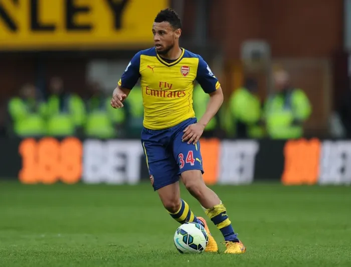 Framed Print : Coquelin's Performance: Burnley vs Arsenal, Premier League 2014 / 15