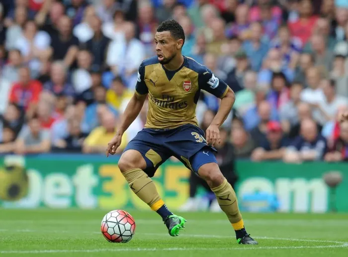 Framed Print : Coquelin's Premier League Debut: Crystal Palace vs. Arsenal, 2015-16
