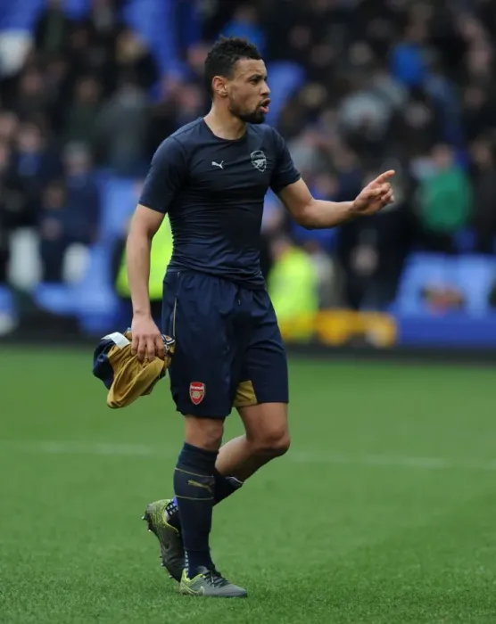 Framed Print : Coquelin's Unyielding Spirit: Everton vs. Arsenal, Premier League 2015-16 Framed Print : Coquelin's Unyielding Spirit: Everton vs. Arsenal, Premier League 2015-16