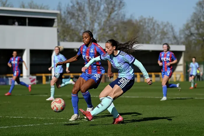 Framed Print : Crystal Palace v Arsenal FC - Barclays Women's Super League Crystal Palace v Arsenal FC - Barclays Women's Super League