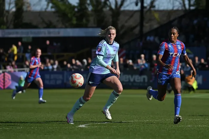 Framed Print : Crystal Palace v Arsenal FC - Barclays Women's Super League Crystal Palace v Arsenal FC - Barclays Women's Super League