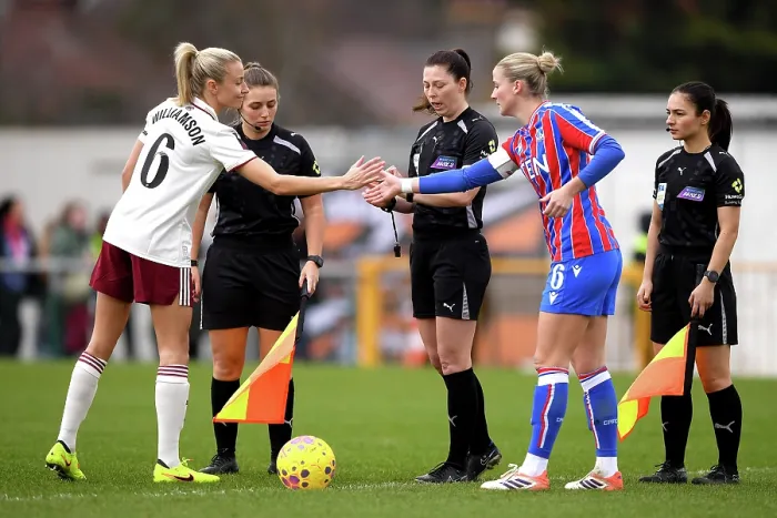 Framed Print : Crystal Palace v Arsenal - Subway Women's League Cup Quarter Final Crystal Palace v Arsenal - Subway Women's League Cup Quarter Final