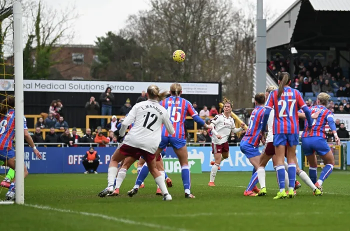 Framed Print : Crystal Palace v Arsenal - Subway Women's League Cup Quarter Final Crystal Palace v Arsenal - Subway Women's League Cup Quarter Final
