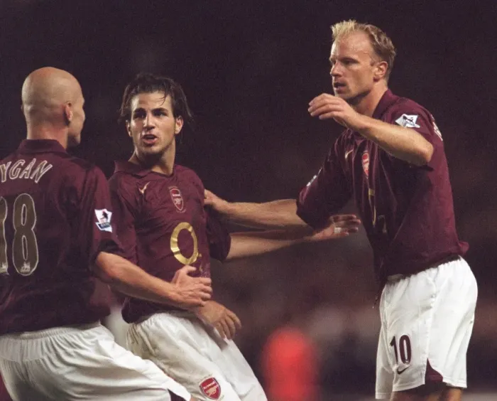 Framed Print : Cygan and Bergkamp: Unforgettable Moment as Arsenal Crushes Fulham 4-1 Framed Print : Cygan and Bergkamp: Unforgettable Moment as Arsenal Crushes Fulham 4-1