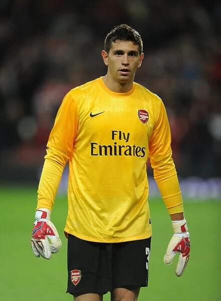 Damien Martinez (Arsenal). Arsenal 6:1 Coventry City. Capital One League Cup