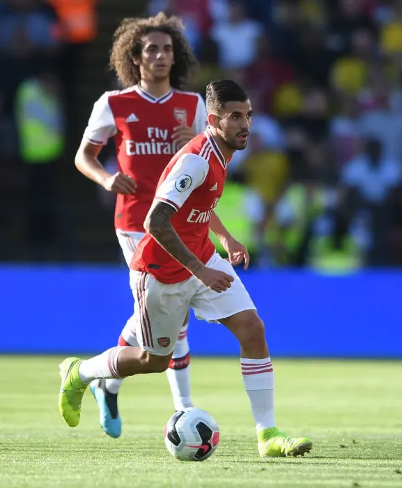 Framed Print : Dani Ceballos in Action: Arsenal vs. Watford, Premier League 2019-20 Framed Print : Dani Ceballos in Action: Arsenal vs. Watford, Premier League 2019-20