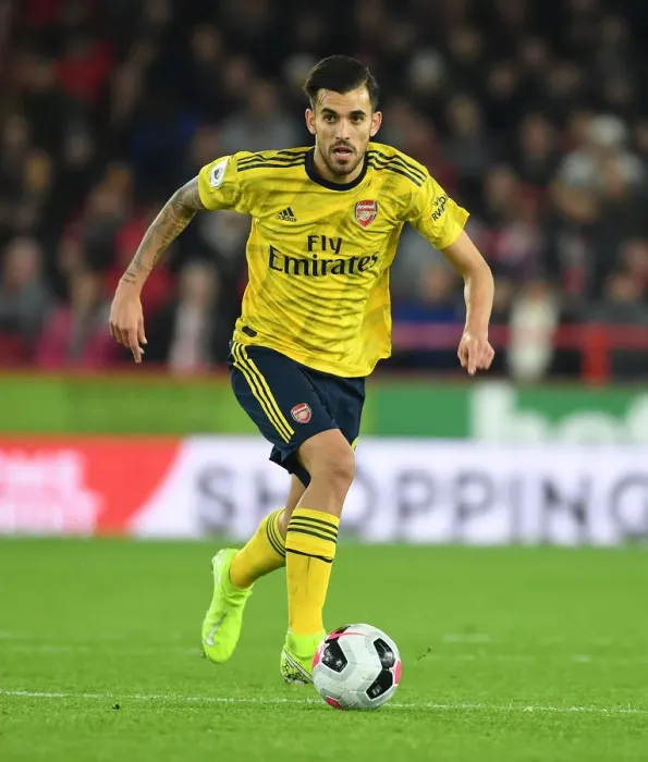 Framed Print : Dani Ceballos in Action: Arsenal vs. Sheffield United, Premier League 2019-20
