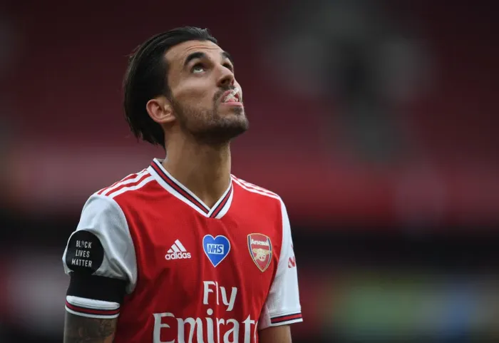 Framed Print : Dani Ceballos in Action: Arsenal vs. Norwich City (Premier League 2019-20)