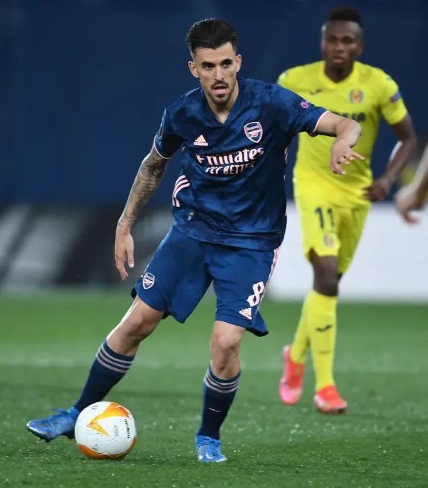 Framed Print : Dani Ceballos in Action: Arsenal's Europa League Semi-Final Clash with Villarreal (2020-21) Framed Print : Dani Ceballos in Action: Arsenal's Europa League Semi-Final Clash with Villarreal (2020-21)