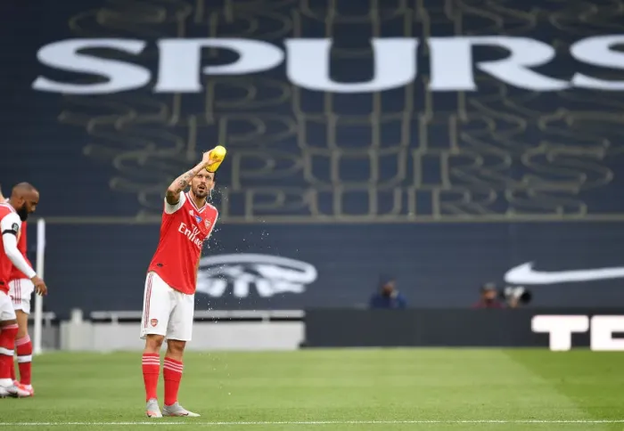 Framed Print : Dani Ceballos: Arsenal Star Prepares for Tottenham Showdown in Premier League Clash (Tottenham Hotspur vs Arsenal 2019-20)