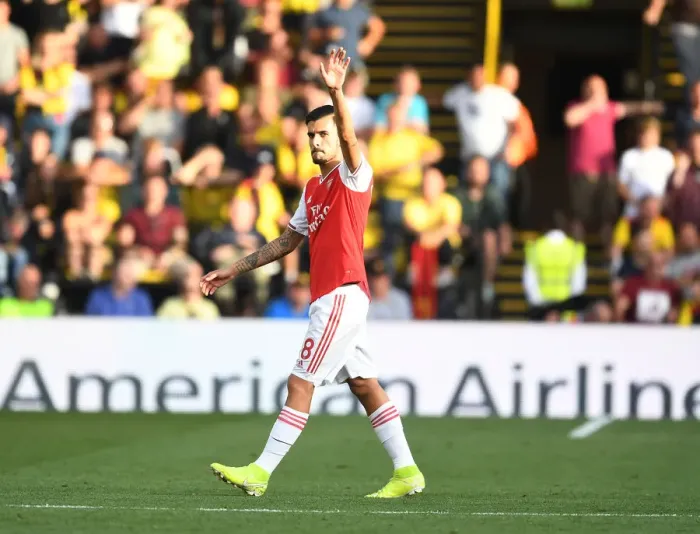Framed Print : Dani Ceballos Bids Farewell: Watford vs. Arsenal, Premier League 2019-20 Framed Print : Dani Ceballos Bids Farewell: Watford vs. Arsenal, Premier League 2019-20