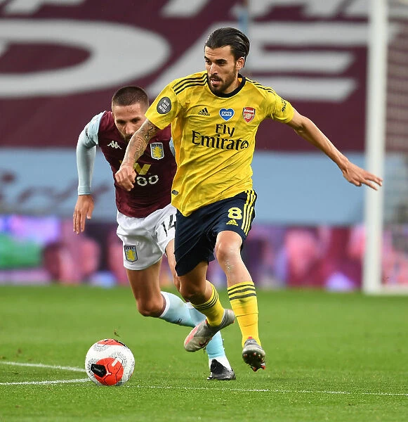 Dani Ceballos Breaks Past Conor Hourihane: Aston Villa vs. Arsenal, Premier League 2019-2020