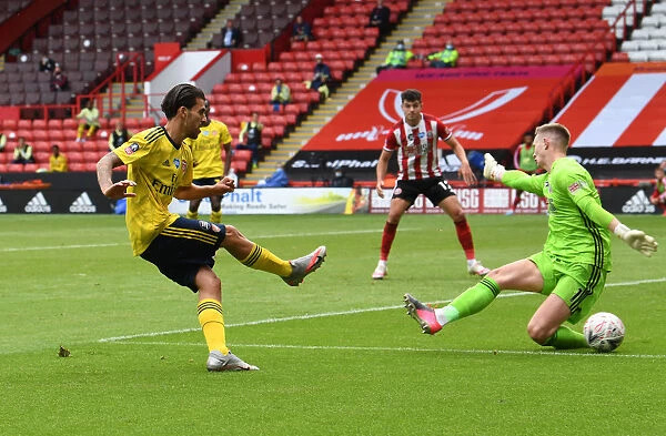 Dani Ceballos Scores Arsenal's Second Goal in FA Cup Quarterfinal vs Sheffield United