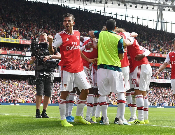 Dani Ceballos Scores and Celebrates His Second Goal for Arsenal Against Burnley (2019-20 Premier League)