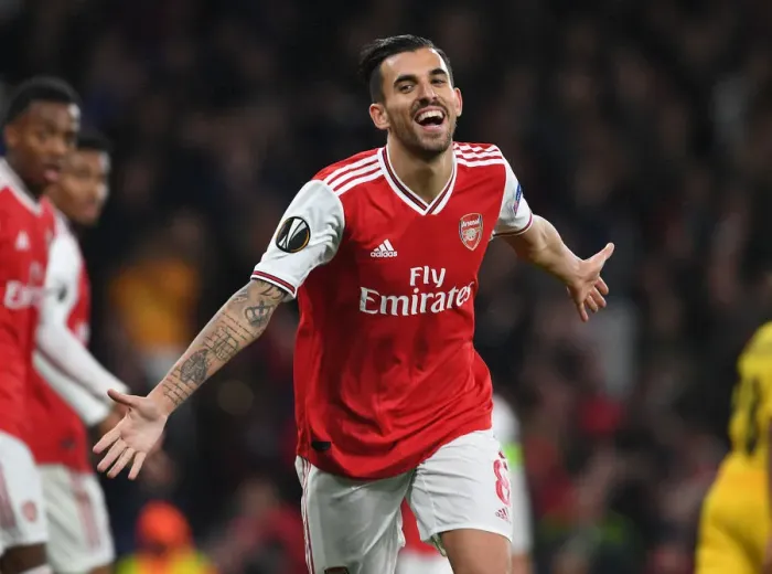 Framed Print : Dani Ceballos Scores His Fourth: Arsenal's Europa League Victory Over Standard Liege Framed Print : Dani Ceballos Scores His Fourth: Arsenal's Europa League Victory Over Standard Liege