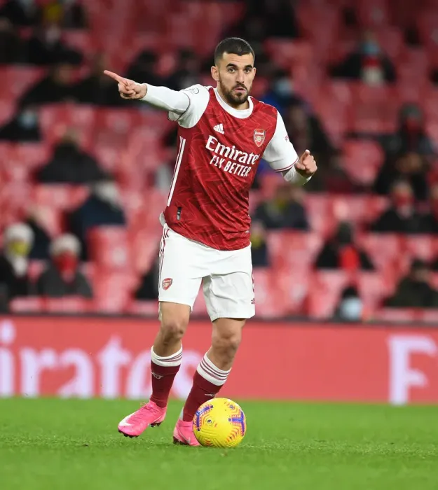 Framed Print : Dani Ceballos Stars: Arsenal's Win Against Burnley (Premier League 2020-21)