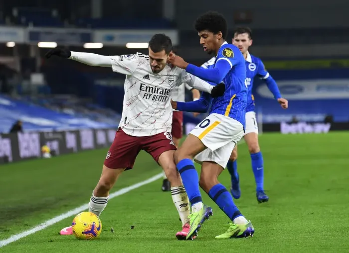 Framed Print : Dani Ceballos vs Bernardo: Intense Battle at Brighton & Hove Albion vs Arsenal, Premier League 2020-21 Framed Print : Dani Ceballos vs Bernardo: Intense Battle at Brighton & Hove Albion vs Arsenal, Premier League 2020-21