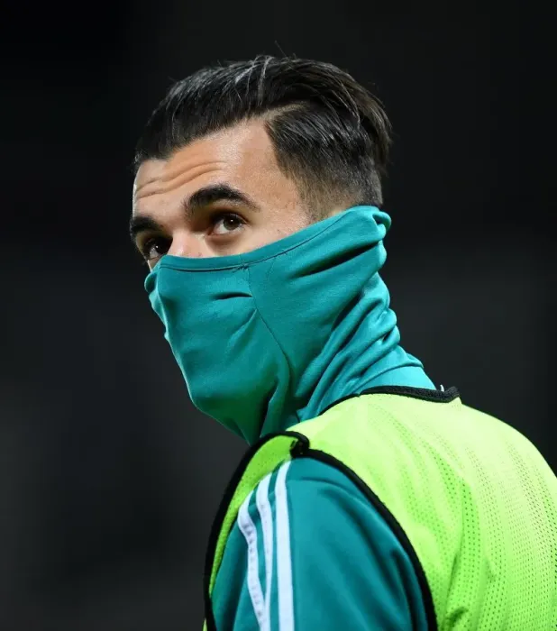 Framed Print : Dani Ceballos vs. Liverpool: Arsenal's Midfielder Battles Rival in Carabao Cup Showdown