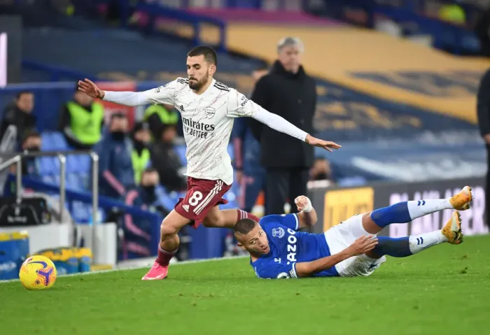 Framed Print : Dani Ceballos vs Richarlison: Intense Battle at Goodison Park - Everton vs Arsenal, Premier League 2020-21 Framed Print : Dani Ceballos vs Richarlison: Intense Battle at Goodison Park - Everton vs Arsenal, Premier League 2020-21