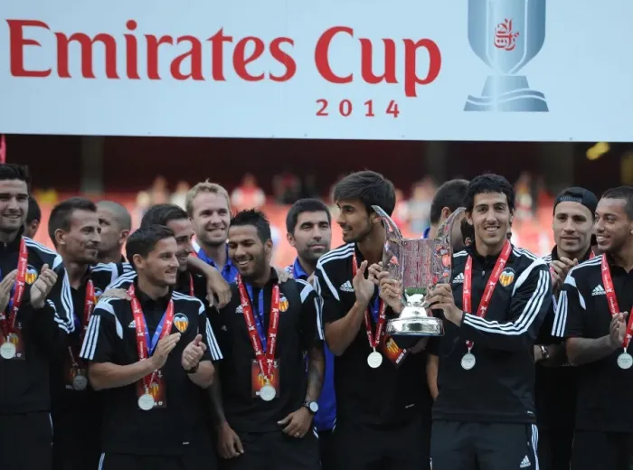 Framed Print : Dani Parejo Lifts Emirates Cup for AS Monaco after Arsenal Clash Framed Print : Dani Parejo Lifts Emirates Cup for AS Monaco after Arsenal Clash
