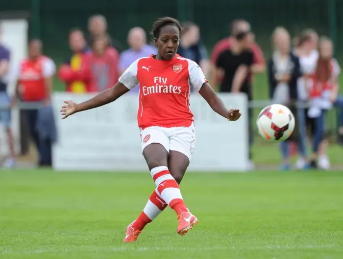 Framed Print : Danielle Carter in Action: Arsenal Ladies vs. Millwall Lionesses - WSL Continental Cup Framed Print : Danielle Carter in Action: Arsenal Ladies vs. Millwall Lionesses - WSL Continental Cup