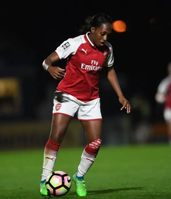 Framed Print : Danielle Carter in Action for Arsenal Women vs Reading Ladies, WSL (Women's Super League) Framed Print : Danielle Carter in Action for Arsenal Women vs Reading Ladies, WSL (Women's Super League)
