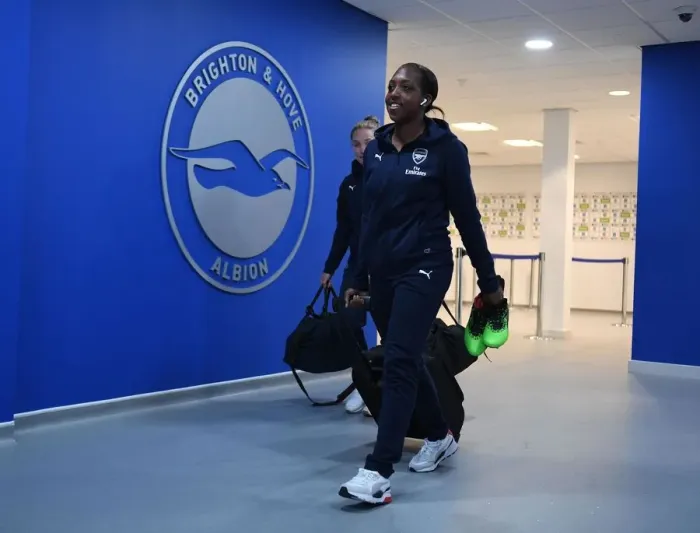 Framed Print : Danielle Carter: Arsenal Women Ready for Brighton & Hove Albion Showdown Framed Print : Danielle Carter: Arsenal Women Ready for Brighton & Hove Albion Showdown