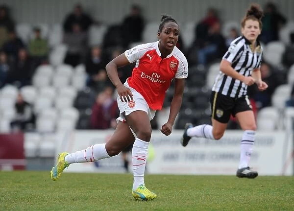 Danielle Carter Scores the Winning Penalty: Arsenal Ladies Advance to FA Cup Semifinals