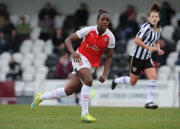 Framed Print : Danielle Carter Scores the Winning Penalty: Arsenal Ladies Advance to FA Cup Semifinals Framed Print : Danielle Carter Scores the Winning Penalty: Arsenal Ladies Advance to FA Cup Semifinals