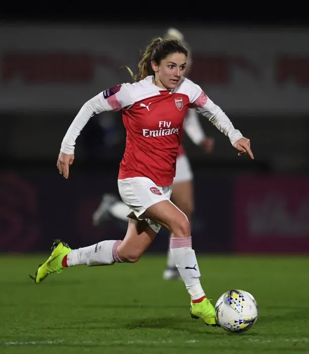 Framed Print : Danielle van de Donk in Action: Arsenal Women vs Birmingham City Women (FA WSL Cup)
