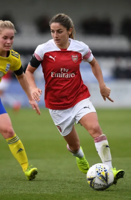 Framed Print : Danielle van de Donk in Action for Arsenal Women vs Birmingham Ladies, WSL (Women's Super League)