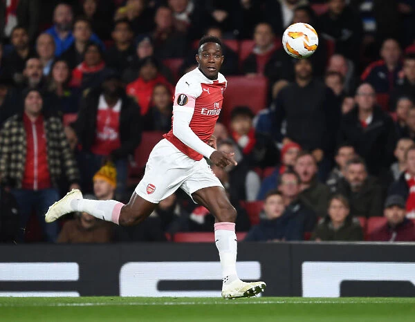 Danny Welbeck in Action for Arsenal against Sporting CP, UEFA Europa League 2018-19