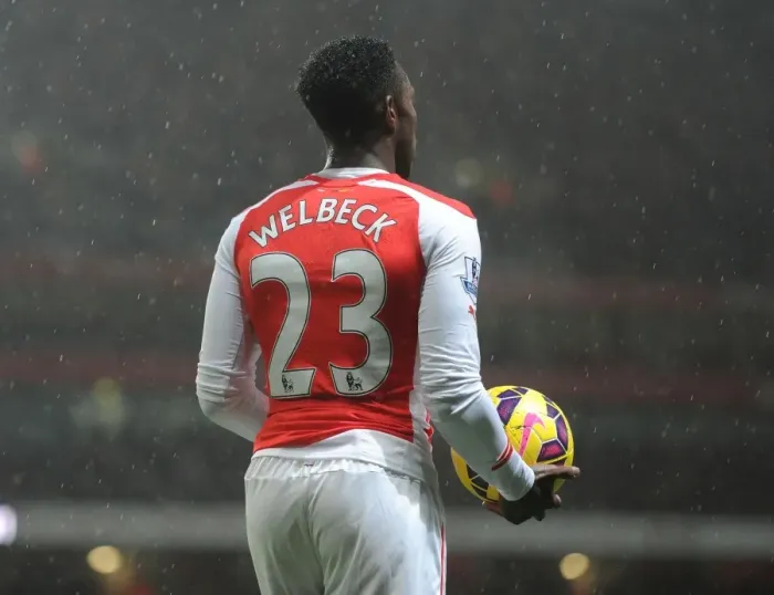 Framed Print : Danny Welbeck in Action: Arsenal vs. Queens Park Rangers, Premier League 2014-15 Framed Print : Danny Welbeck in Action: Arsenal vs. Queens Park Rangers, Premier League 2014-15