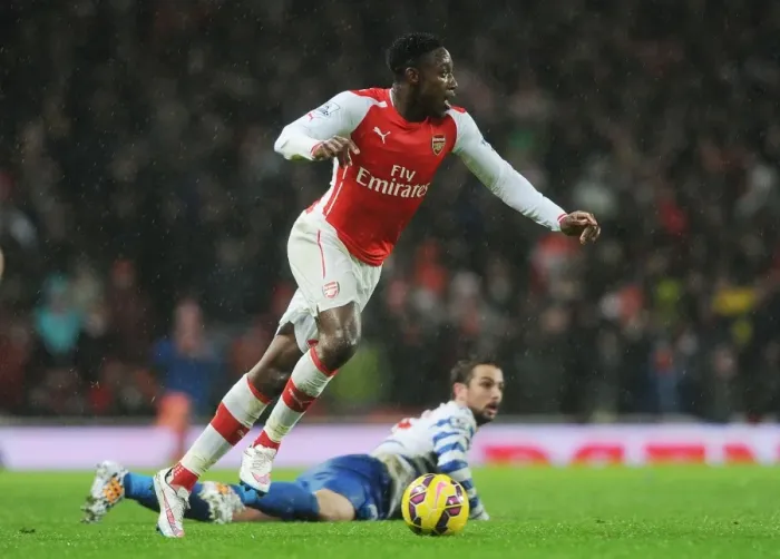Framed Print : Danny Welbeck in Action: Arsenal vs. Queens Park Rangers, Premier League 2014-15 Framed Print : Danny Welbeck in Action: Arsenal vs. Queens Park Rangers, Premier League 2014-15