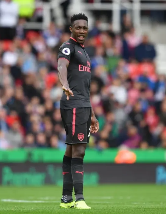 Framed Print : Danny Welbeck in Action: Arsenal vs. Stoke City, Premier League 2017-18 Framed Print : Danny Welbeck in Action: Arsenal vs. Stoke City, Premier League 2017-18