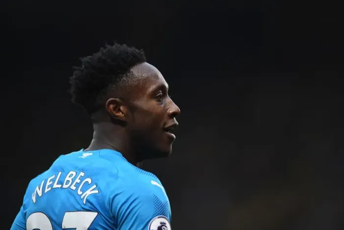 Framed Print : Danny Welbeck in Action: Arsenal vs. Watford, Premier League 2017-18 Framed Print : Danny Welbeck in Action: Arsenal vs. Watford, Premier League 2017-18