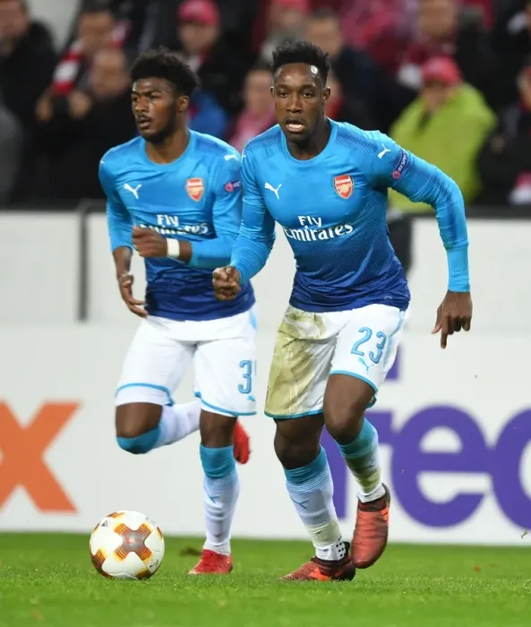 Framed Print : Danny Welbeck in Action: Arsenal vs. 1. FC Koln, UEFA Europa League 2017-18 Framed Print : Danny Welbeck in Action: Arsenal vs. 1. FC Koln, UEFA Europa League 2017-18