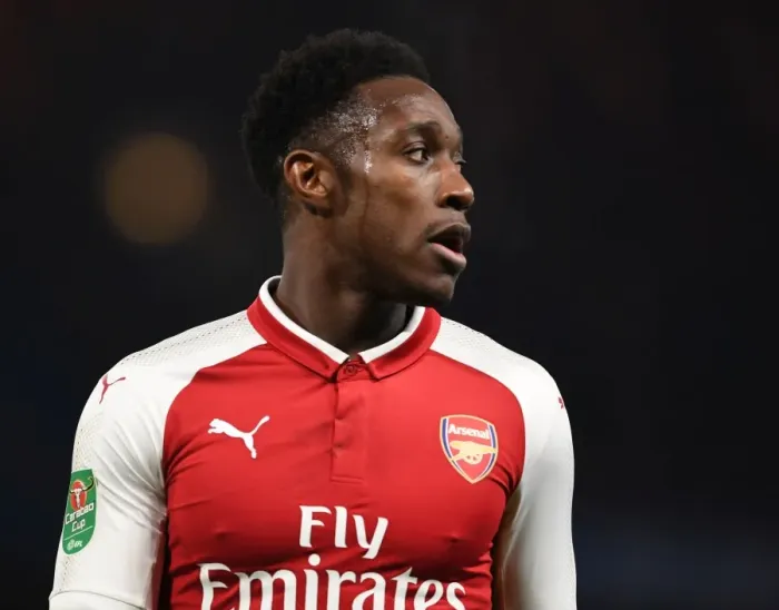 Framed Print : Danny Welbeck in Action: Arsenal vs. Chelsea - Carabao Cup Semi-final Showdown Framed Print : Danny Welbeck in Action: Arsenal vs. Chelsea - Carabao Cup Semi-final Showdown