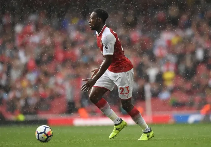 Framed Print : Danny Welbeck in Action: Arsenal vs AFC Bournemouth, Premier League 2017-18 Framed Print : Danny Welbeck in Action: Arsenal vs AFC Bournemouth, Premier League 2017-18