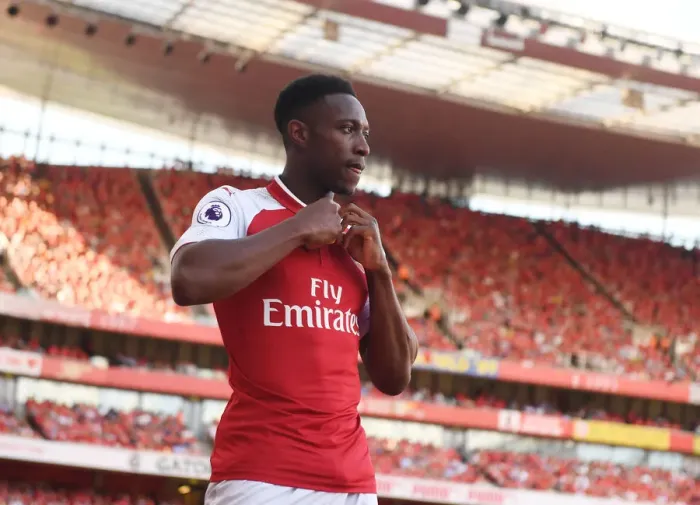 Framed Print : Danny Welbeck in Action: Arsenal vs Burnley, Premier League 2017-18 Framed Print : Danny Welbeck in Action: Arsenal vs Burnley, Premier League 2017-18