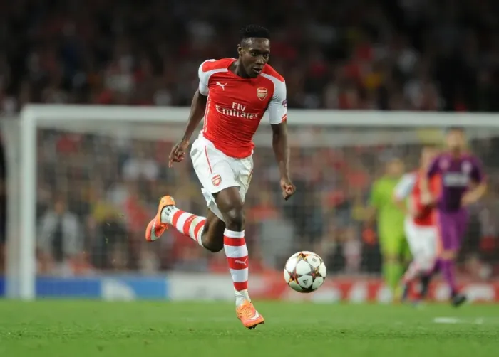 Framed Print : Danny Welbeck in Action: Arsenal vs Galatasaray, Champions League 2014 Framed Print : Danny Welbeck in Action: Arsenal vs Galatasaray, Champions League 2014