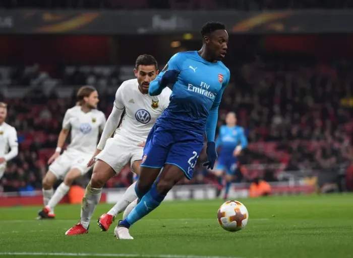 Framed Print : Danny Welbeck in Action: Arsenal vs Östersunds FK, Europa League 2017-18 Framed Print : Danny Welbeck in Action: Arsenal vs Östersunds FK, Europa League 2017-18