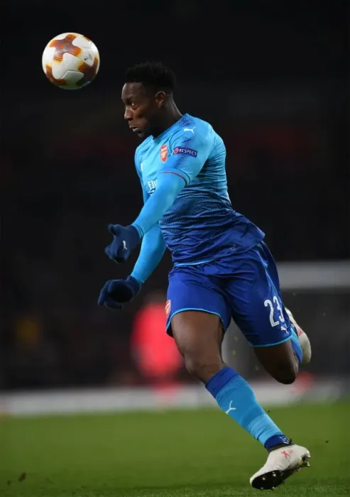 Framed Print : Danny Welbeck in Action: Arsenal vs Östersunds FK, Europa League 2018