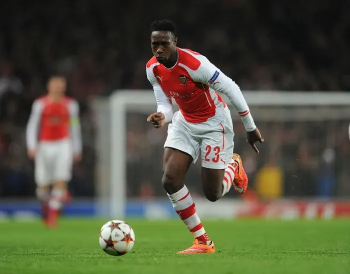 Framed Print : Danny Welbeck in Action: Arsenal vs RSC Anderlecht, UEFA Champions League, 2014 Framed Print : Danny Welbeck in Action: Arsenal vs RSC Anderlecht, UEFA Champions League, 2014