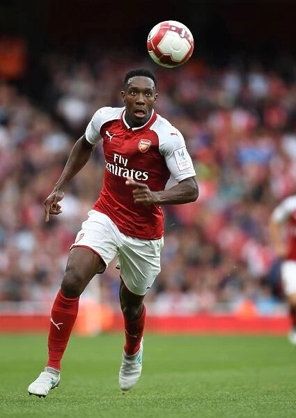 Danny Welbeck in Action: Arsenal vs Sevilla FC - Emirates Cup 2017-18